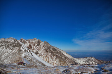 Mt.Nasu trekking in mid winter  厳冬期の那須岳登山 