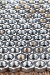 steel nuts for use in installation