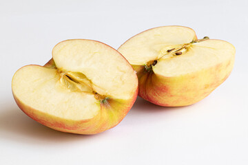 Naklejka na ściany i meble Delicious healthy apples. Apples contain a lot of iron. 