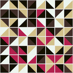 Abstract Geometric Pattern generative computational art illustration