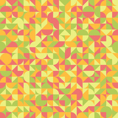 Abstract Geometric Pattern generative computational art illustration