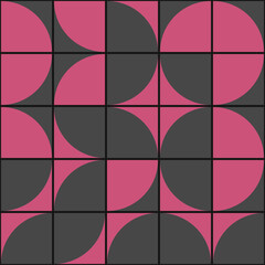 Abstract Geometric Pattern generative computational art illustration