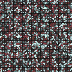 Fototapeta premium Abstract Geometric Pattern generative computational art illustration