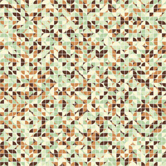 Abstract Geometric Pattern generative computational art illustration