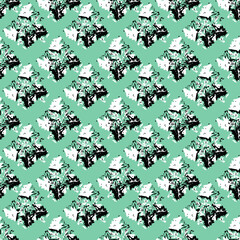 seamless pattern with pieces