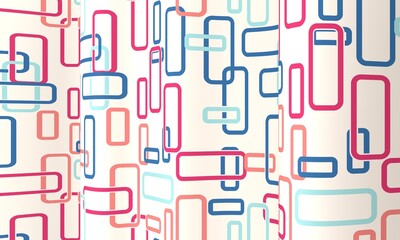 Geometry linear abstract background. Texture on waved surface