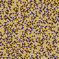 Abstract Geometric Pattern generative computational art illustration