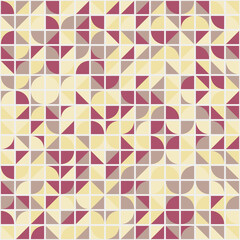 Abstract Geometric Pattern generative computational art illustration