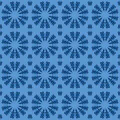 Abstract digital seamless pattern illustration