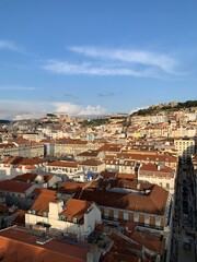 Fototapeta na wymiar Lisbon, Portugal, Europe, Travel, Blue Sky