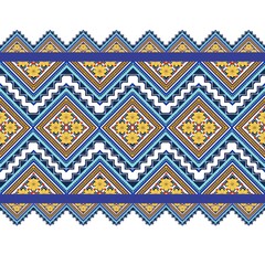 Geometric ethnic seamless pattern 