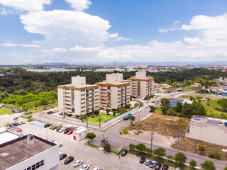 Região comercial e residencial na cidade da Serra na região metropolitana de Vitória, Espírito...