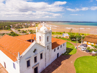 Igreja dos Reis Magos em Nova Almeida na cidade da Serra na região metropolitana de Vitória,...
