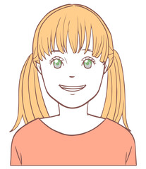 子どものあいうべ体操「い」シンプル