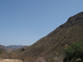 Naklejka premium One lap around the Ashio Copper Mine site