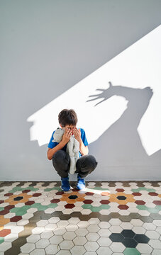 Domestic Violence And Child Abuse Concept