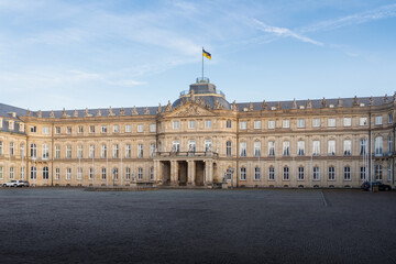 Stuttgart New Palace facade (Neues Schloss) - Stuttgart, Germany