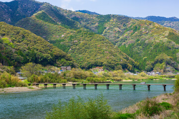 【高知県】仁淀川 名越屋沈下橋