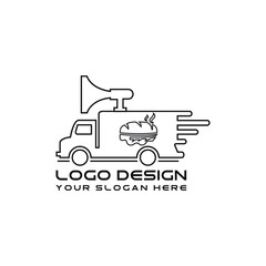 Food Truck Professional Logo Design