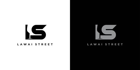 LS initials restaurant logo