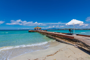 Ilica Beach at spring season in the Turkey