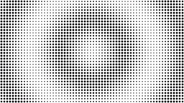 Dot pattern ripple animation background (seamless looping)