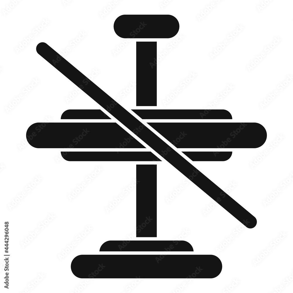 Poster metal gyroscope icon simple vector. accelerometer orientation