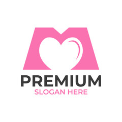 M Love Letter Logo