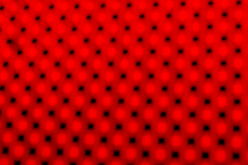 Abstract Red Background Seamless Pattern Round Black Style