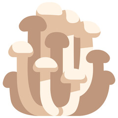 white mushroom icon