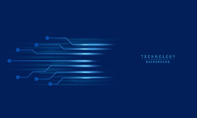 Abstract teachnology system background with circuit board.