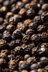 Raw Organic Black Peppercorns