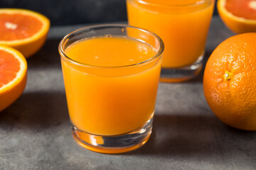 Refreshing Cold Caracara Orange Juice