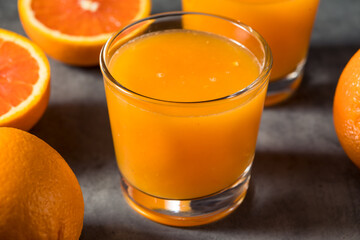 Refreshing Cold Caracara Orange Juice