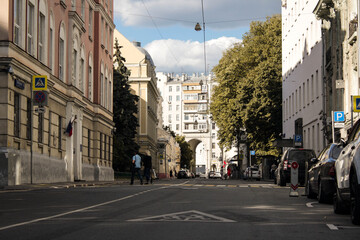 Scenery of city centre