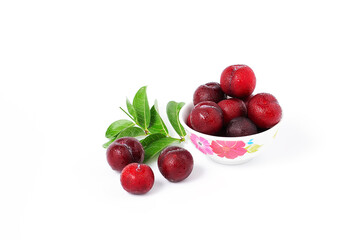 Fresh plums in Thailand High in vitamin