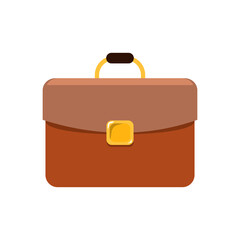 briefcase icon isolated on white