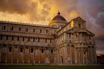 with Duomo di Pisa in Pisa, Italy