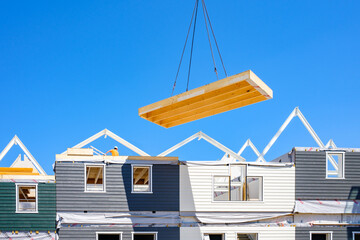 Bouw van woningen in Harderwijk, provincie Gelderland