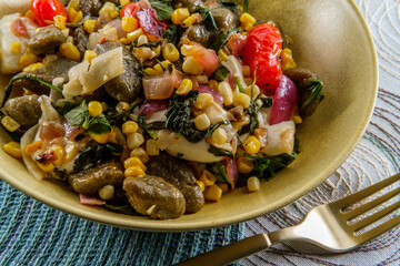 Caprese Gnocchi Salad