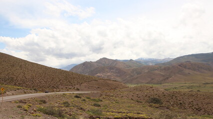 landscape with mountains