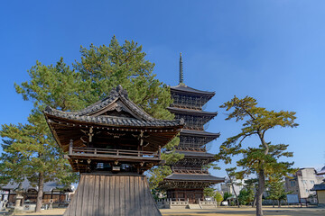 Obraz premium 香川 善通寺 東院（伽藍）の風景