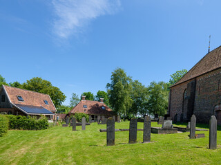 Obraz premium HISTORICAL << Westerwijtwerd , Groningen province, The Netherlands