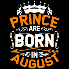 Fototapeta premium prince are born in August
