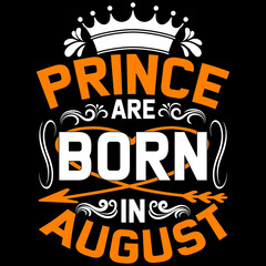 prince are born in August