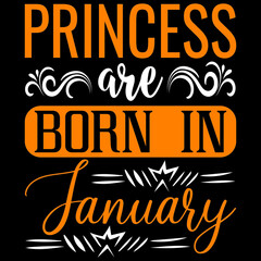 princess are born in January