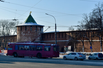 Naklejka na ściany i meble Nizhny Novgorod Central Square