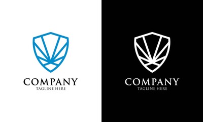 Shield logo icon design template element