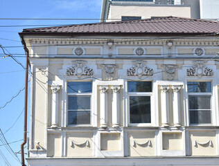 Fototapeta premium historic old house. Nizhny Novgorod