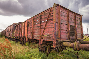 wagon na bocznicy 1 © Mirosław